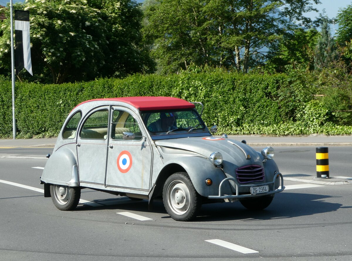 (250'509) - Citro�n - ZG 2354 - am 27. Mai 2023 in Sarnen, OiO