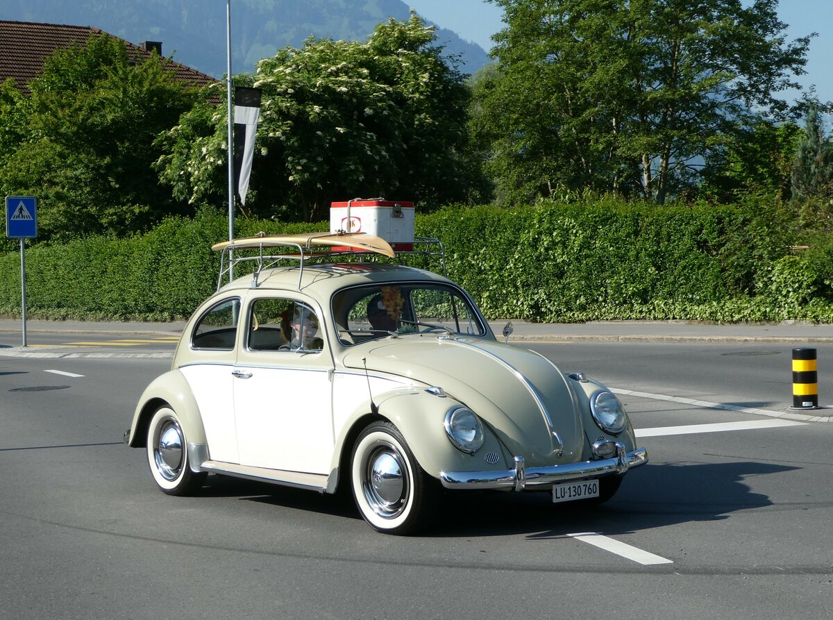(250'516) - VW-K�fer - LU 130'760 - am 27. Mai 2023 in Sarnen, OiO
