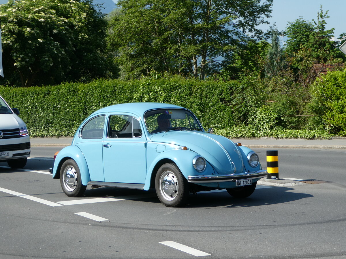(250'532) - VW-K�fer - NW 12'803 - am 27. Mai 2023 in Sarnen, OiO 