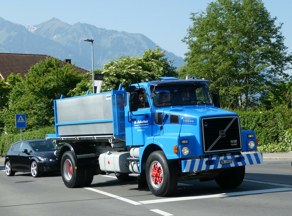 (250'547) - Jakober, Sarnen - OW 10'022 - Volvo am 27. Mai 2023 in Sarnen, OiO