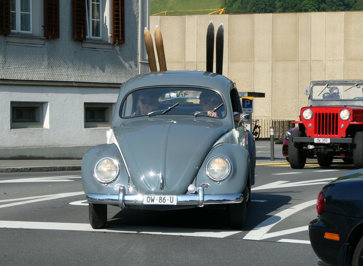 (250'550) - VW-K�fer - OW 86 U - am 27. Mai 2023 in Sarnen, OiO