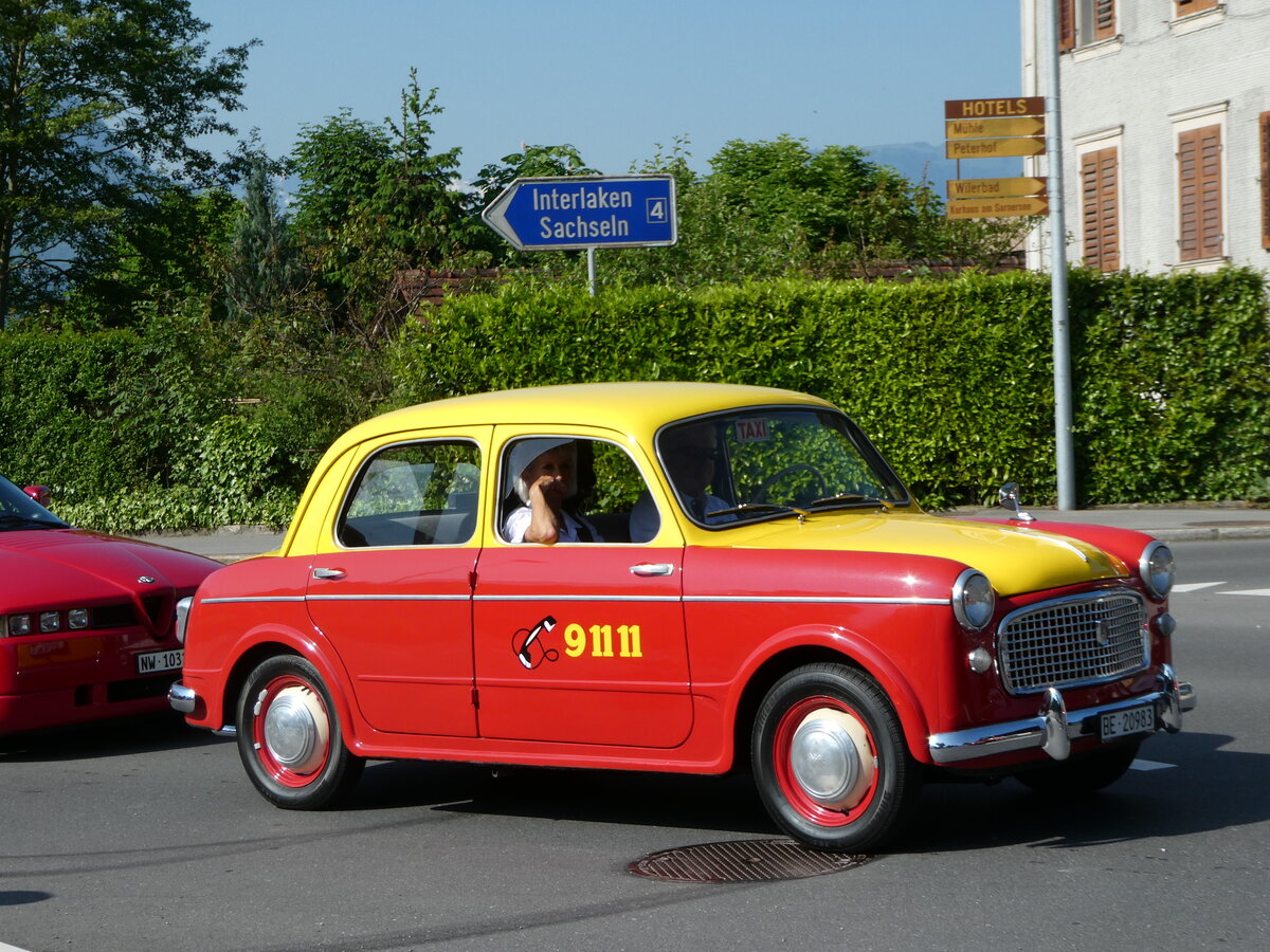 (250'553) - Fiat - BE 20'983 - am 27. Mai 2023 in Sarnen, OiO