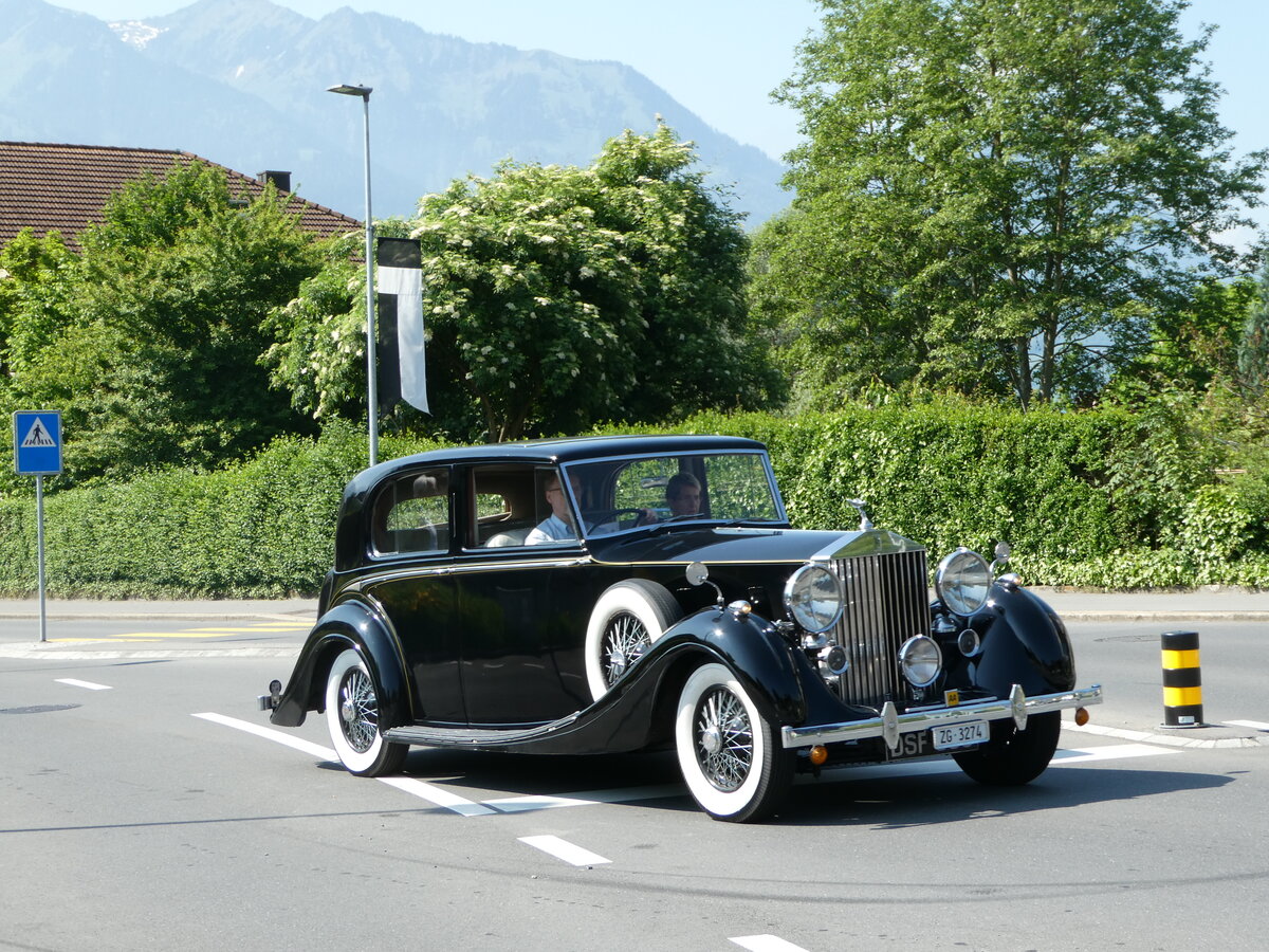 (250'614) - Rolls-Royce - ZG 3274 - am 27. Mai 2023 in Sarnen, OiO