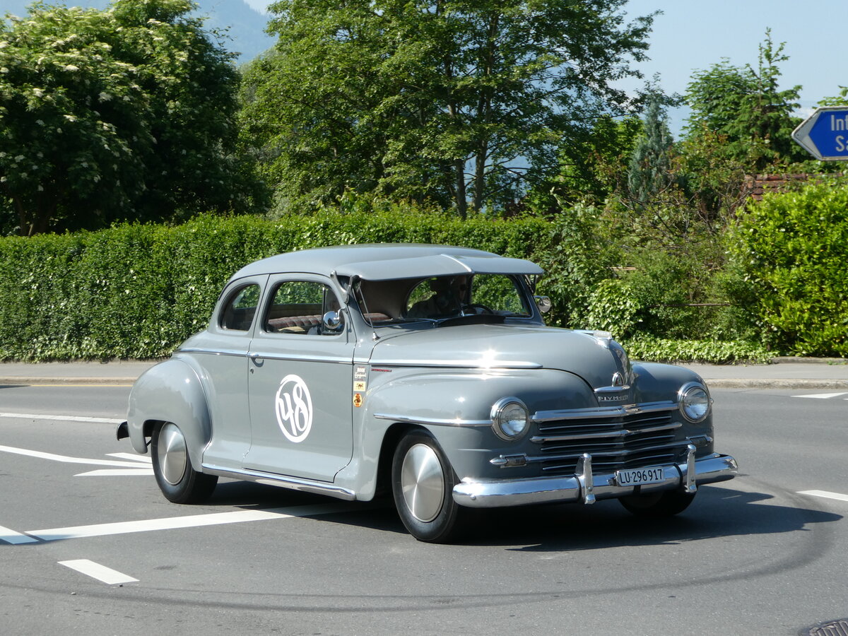 (250'618) - Plymouth - LU 296'917 - am 27. Mai 2023 in Sarnen, OiO