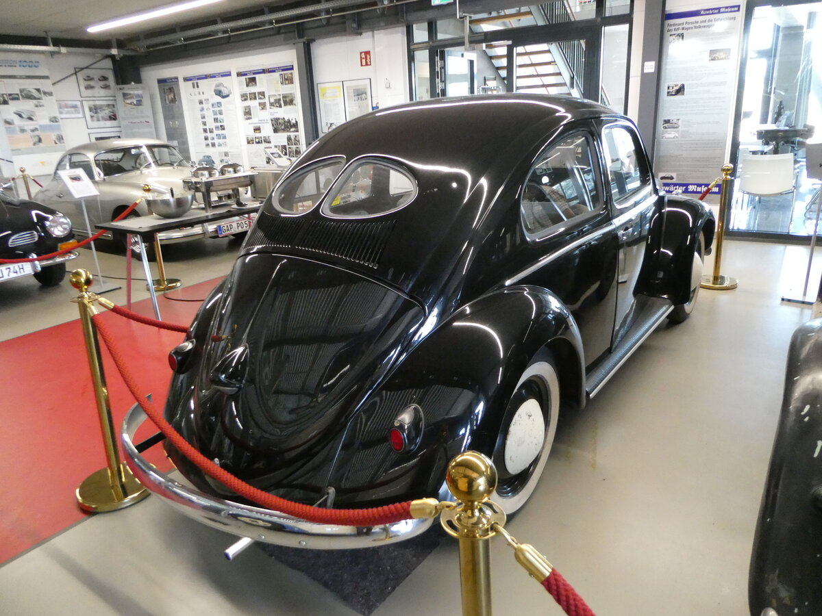 (250'942) - VW-K�fer am 4. Juni 2023 in Pilsting, Auw�rter Automobil-Park