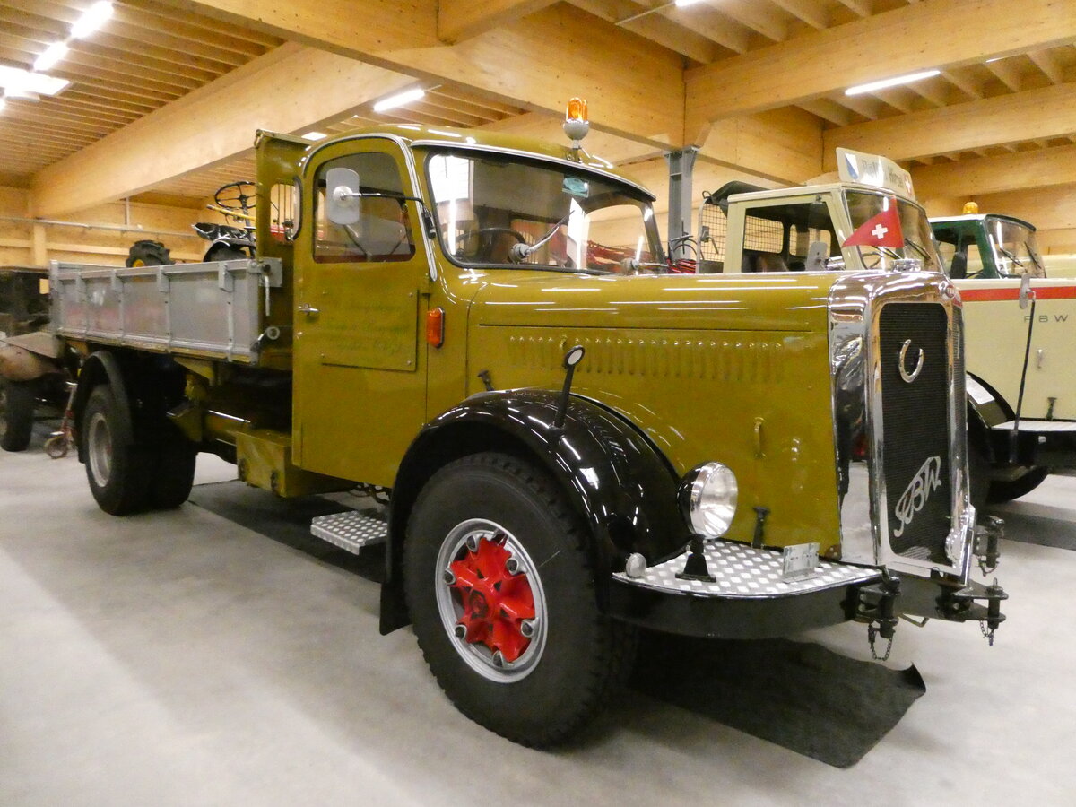 (251'251) - Schregenberger, Degersheim - Nr. 7 - FBW am 10. Juni 2023 in N�fels, FBW-Museum