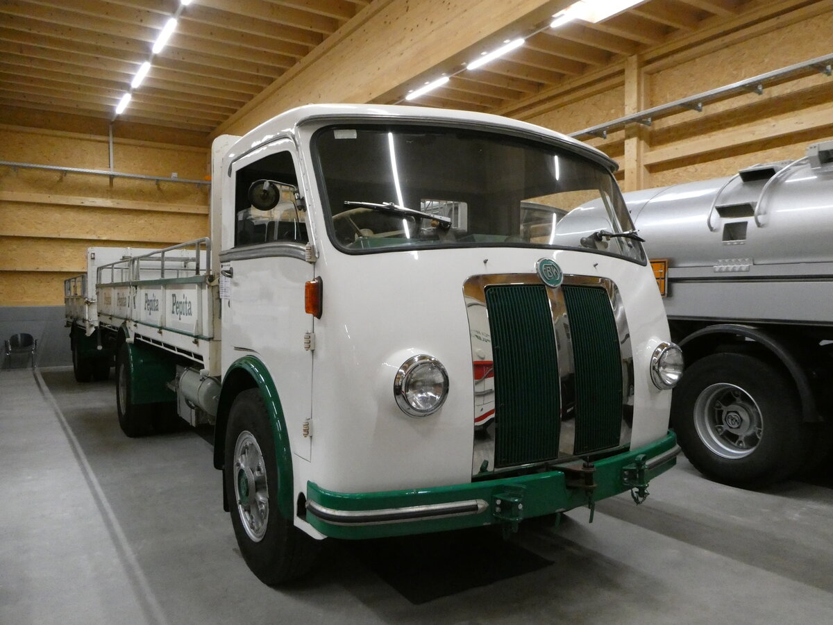 (251'266) - Mineralquelle, Eptingen - FBW am 10. Juni 2023 in N�fels, FBW-Museum