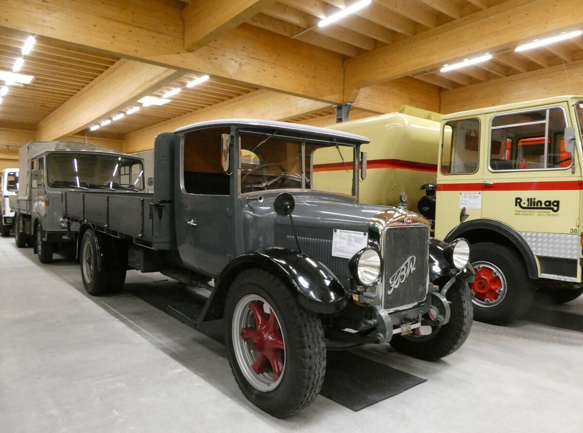 (251'290) - FBW am 10. Juni 2023 in N�fels, FBW-Museum