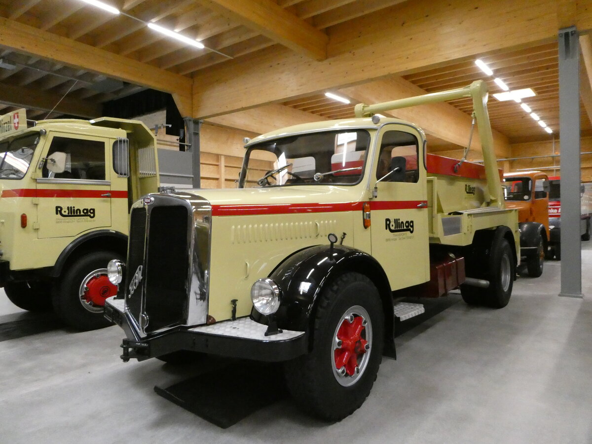 (251'303) - R�llin, Hirzel - FBW am 10. Juni 2023 in N�fels, FBW-Museum