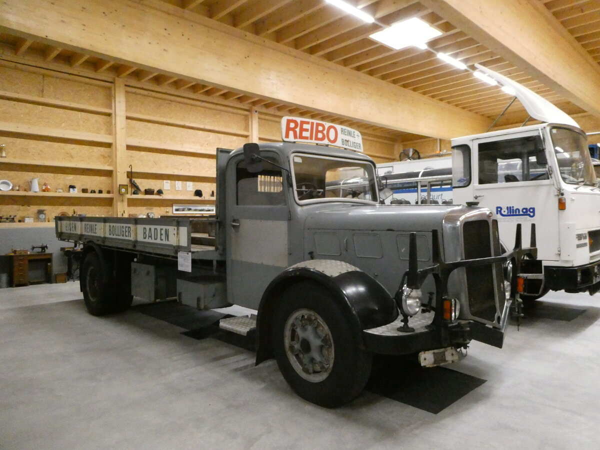 (251'305) - Reinle+Bolliger, Baden - FBW am 10. Juni 2023 in N�fels, FBW-Museum
