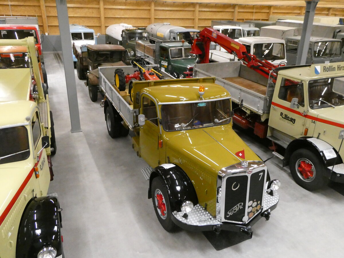 (251'312) - Schregenberger, Degersheim - Nr. 7 - FBW am 10. Juni 2023 in N�fels, FBW-Museum