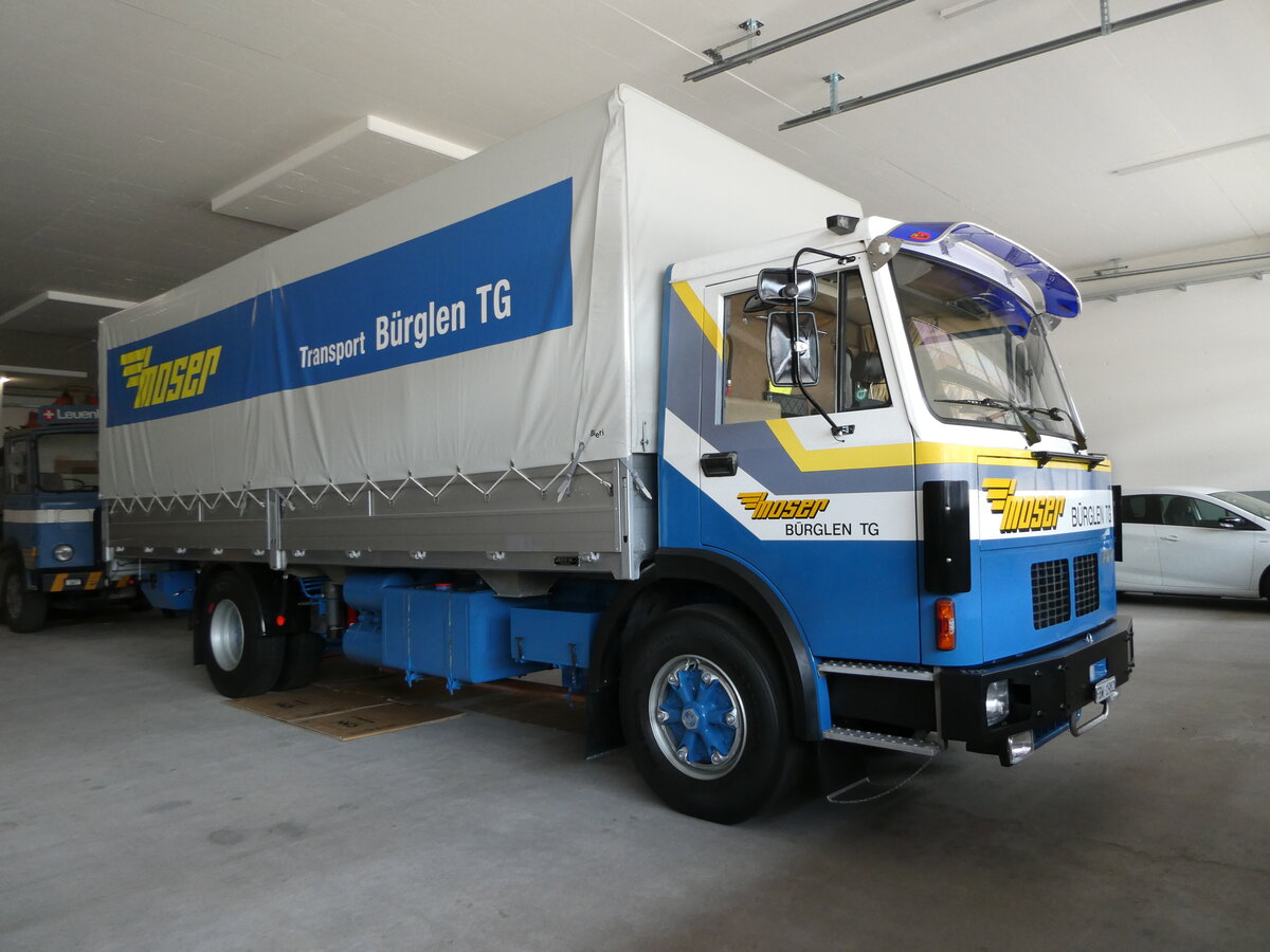 (251'321) - Moser, B�rglen - FBW am 10. Juni 2023 in N�fels, FBW-Museum