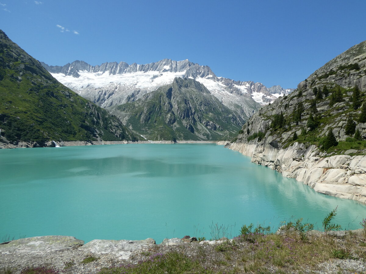 (252'554) - Dammastock, Dammagletscher und G�scheneralpsee am 9. Juli 2023 auf der G�scheneralp