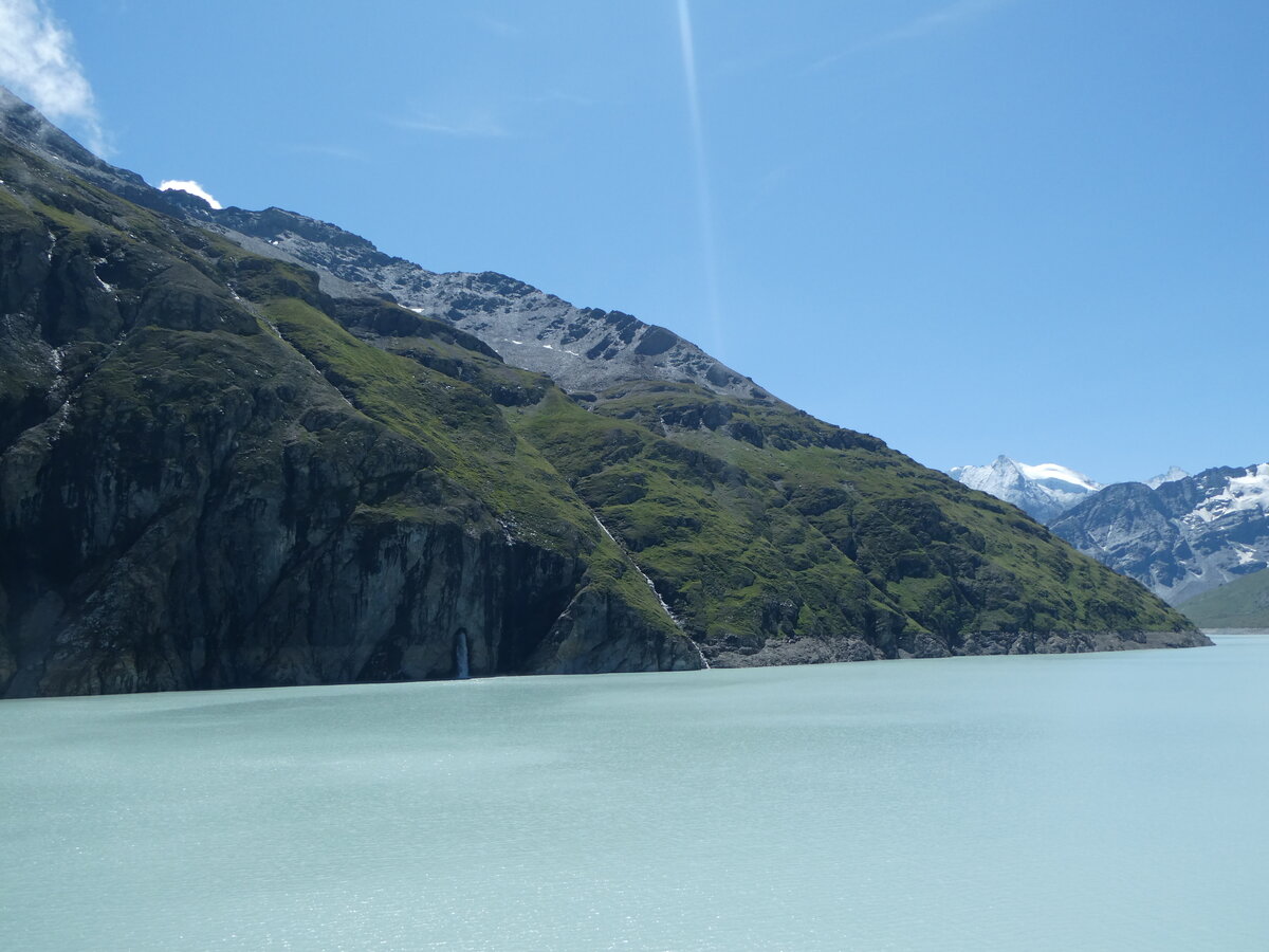 (253'204) - Der Lac des Dix am 30. Juli 2023 in Dixence
