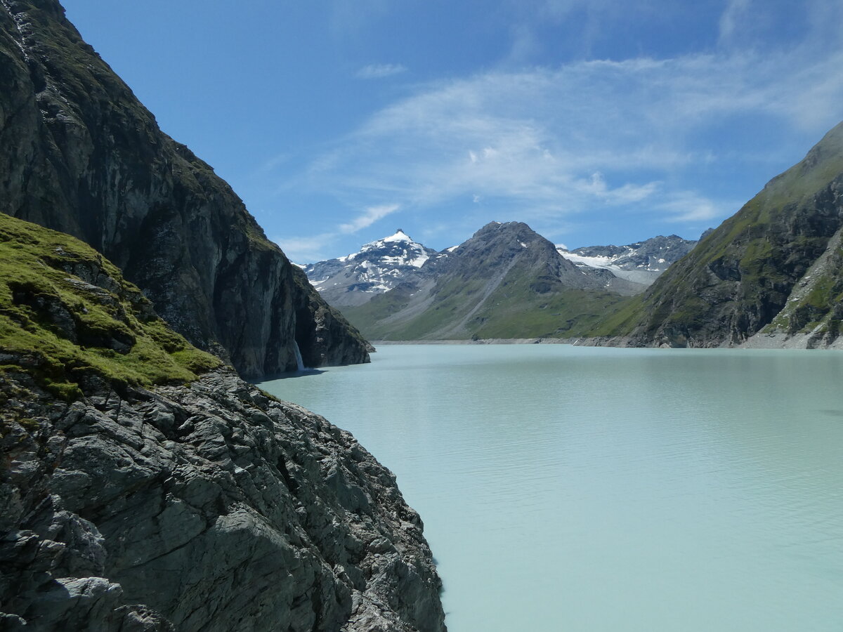 (253'213) - Der Lac des Dix am 30. Juli 2023 in Dixence