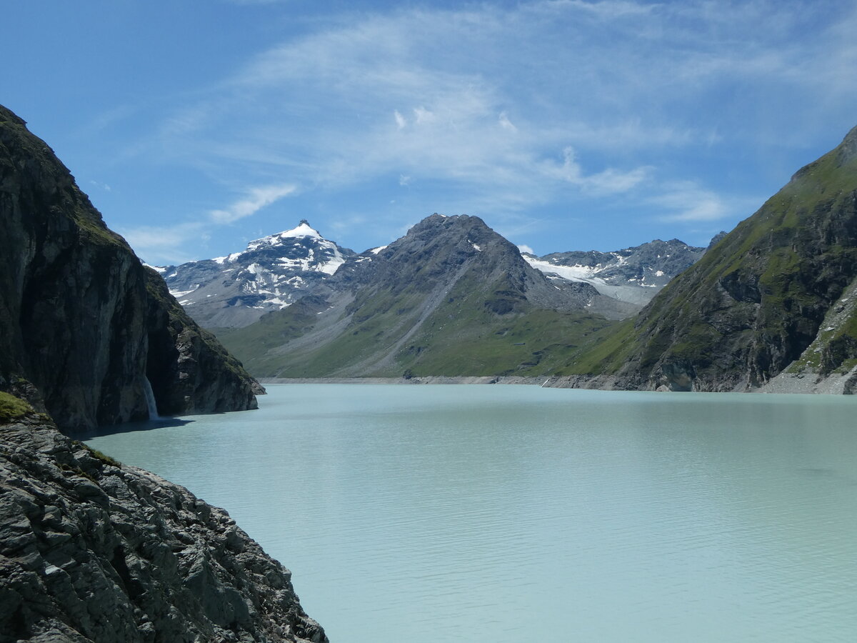 (253'214) - Der Lac des Dix am 30. Juli 2023 in Dixence