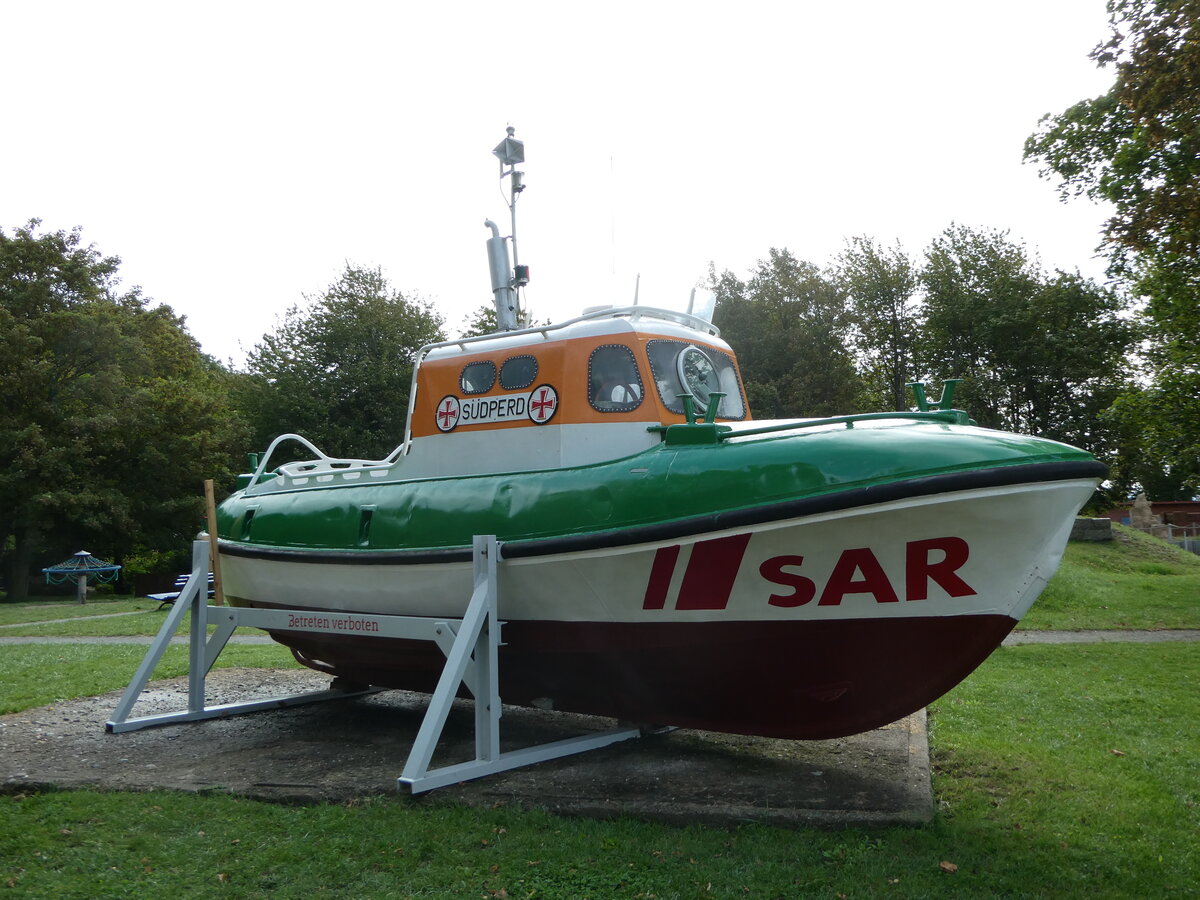 (254'531) - S�dpferd Seenotrettungsboot am 1. September 2023 auf Kap Arkona