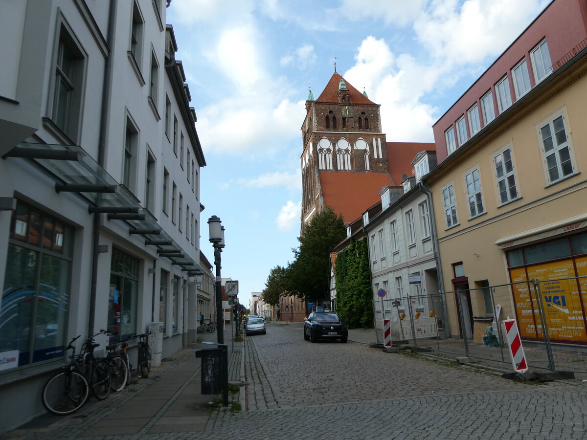 (254'592) - St. Marien Kirche am 1. September 2023 in Greifswald