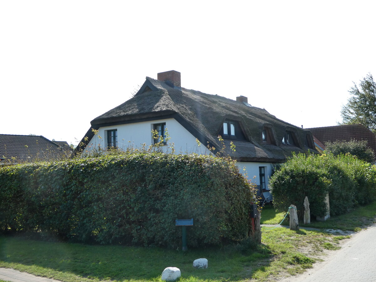 (254'638) - Schilfdachhaus am 2. September 2023 in Vitte