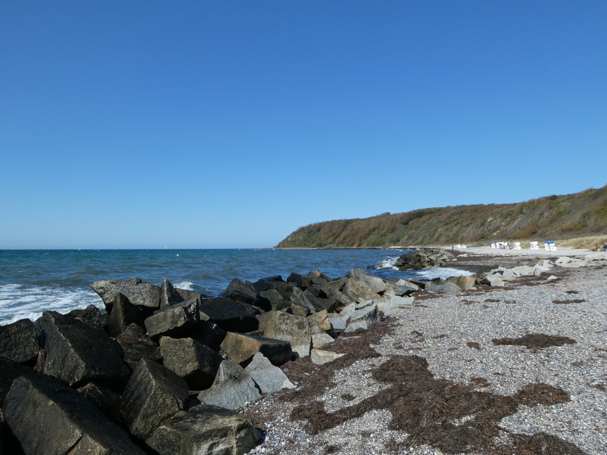 (254'679) - Der Strand an der Ostsee am 2. September 2023 bei Kloster