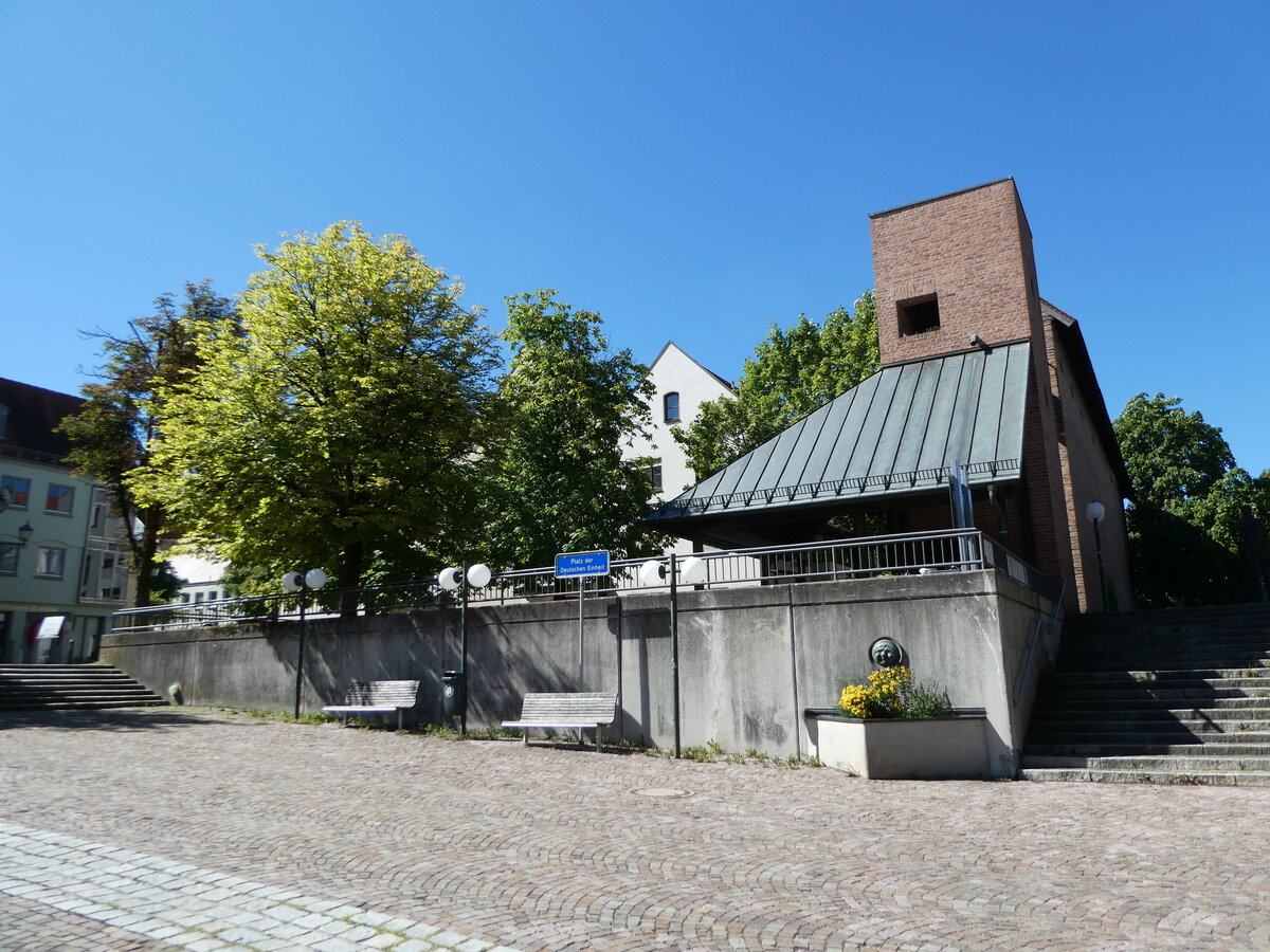 (254'761) - Platz der deutschen Einheit am 4. September 2023 in Memmingen