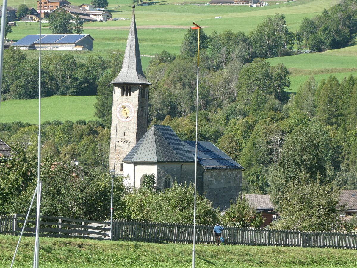 (254'879) - Kirche am 8. September 2023 in Zillis