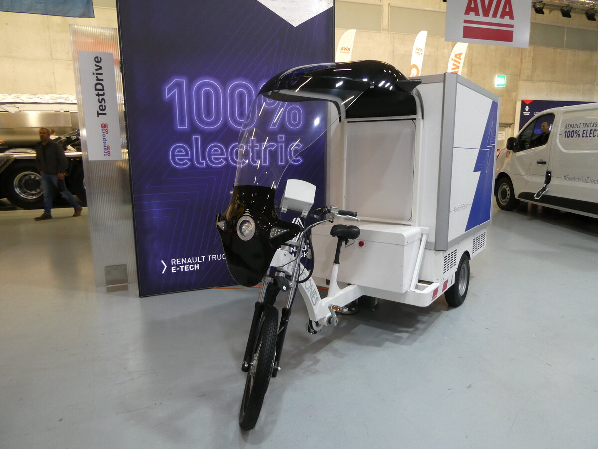 (256'928) - Elektrisches Transport-Velo am 11. November 2023 in Bern, transport.ch