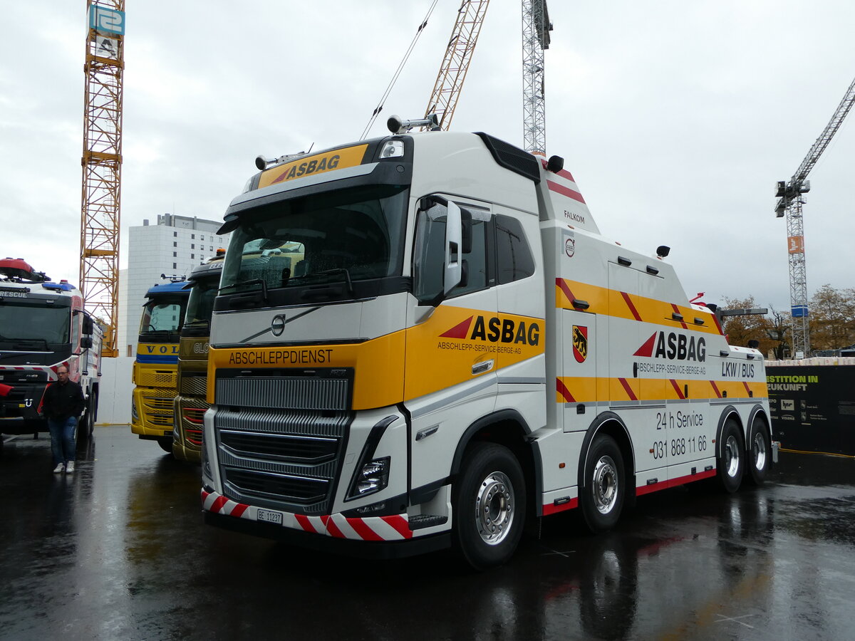(256'952) - ASBAG, Kirchberg - BE 11'237 - Volvo am 11. November 2023 in Bern, transport.ch
