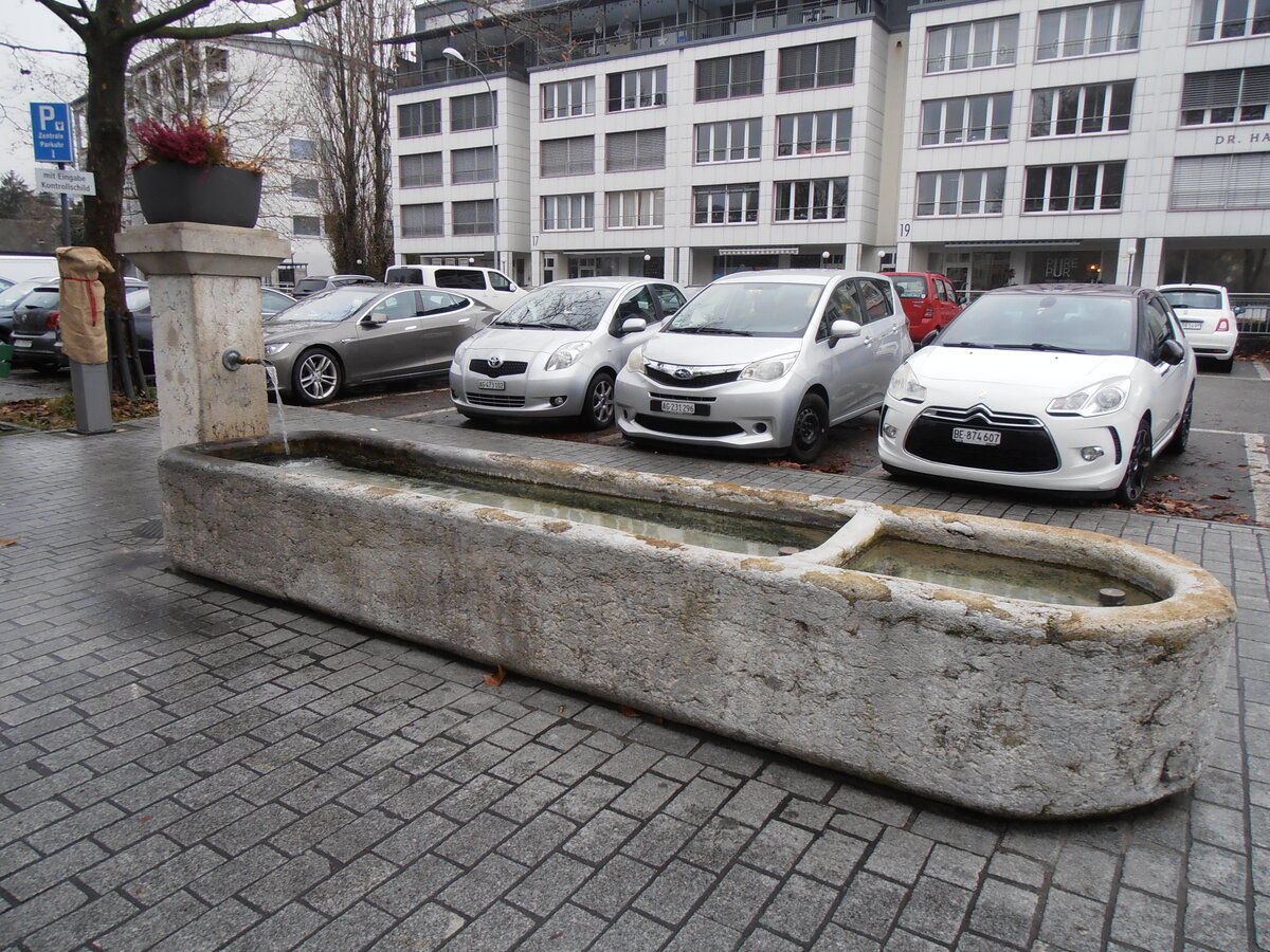 (257'517) - Brunnen am 9. Dezember 2023 in Olten