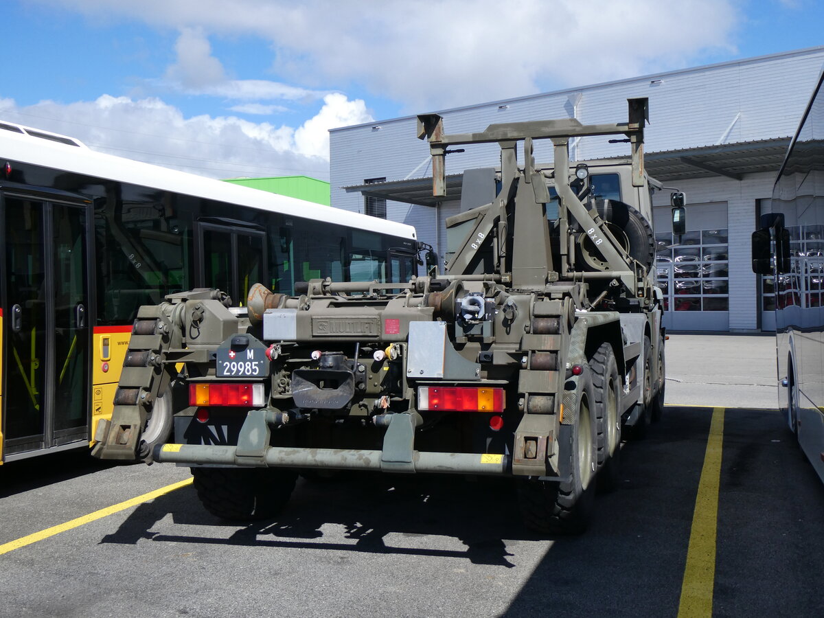 (260'676) - Schweizer Armee - M+29'985 - Iveco am 24. M�rz 2024 in Kerzers, Interbus