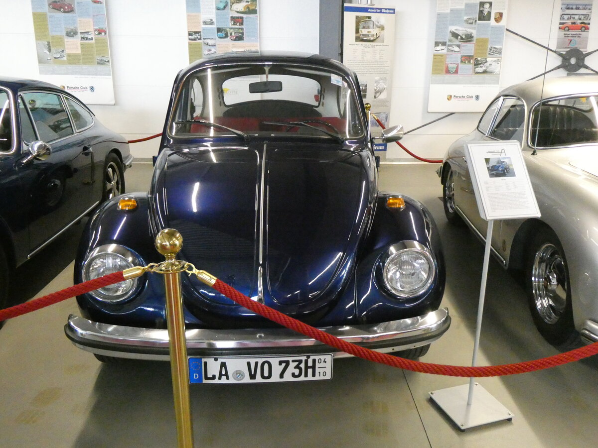 (261'411) - VW-K�fer - LA-VO 73H - am 14. April 2024 in Pilsting, Auw�rter Automobil-Park