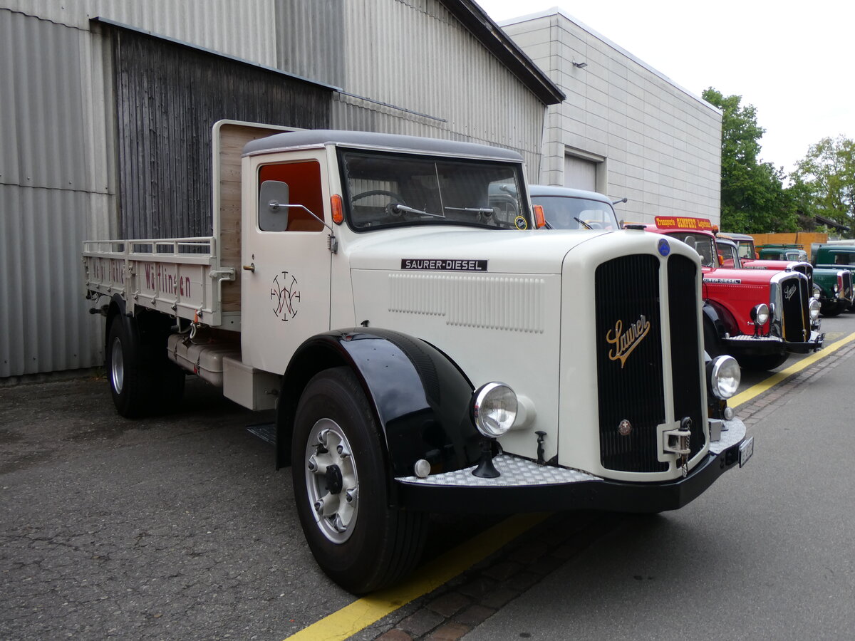(261'964) - Wespi, W�lflingen - TG 49'174 - Saurer am 4. Mai 2024 in Attikon, Wegm�ller