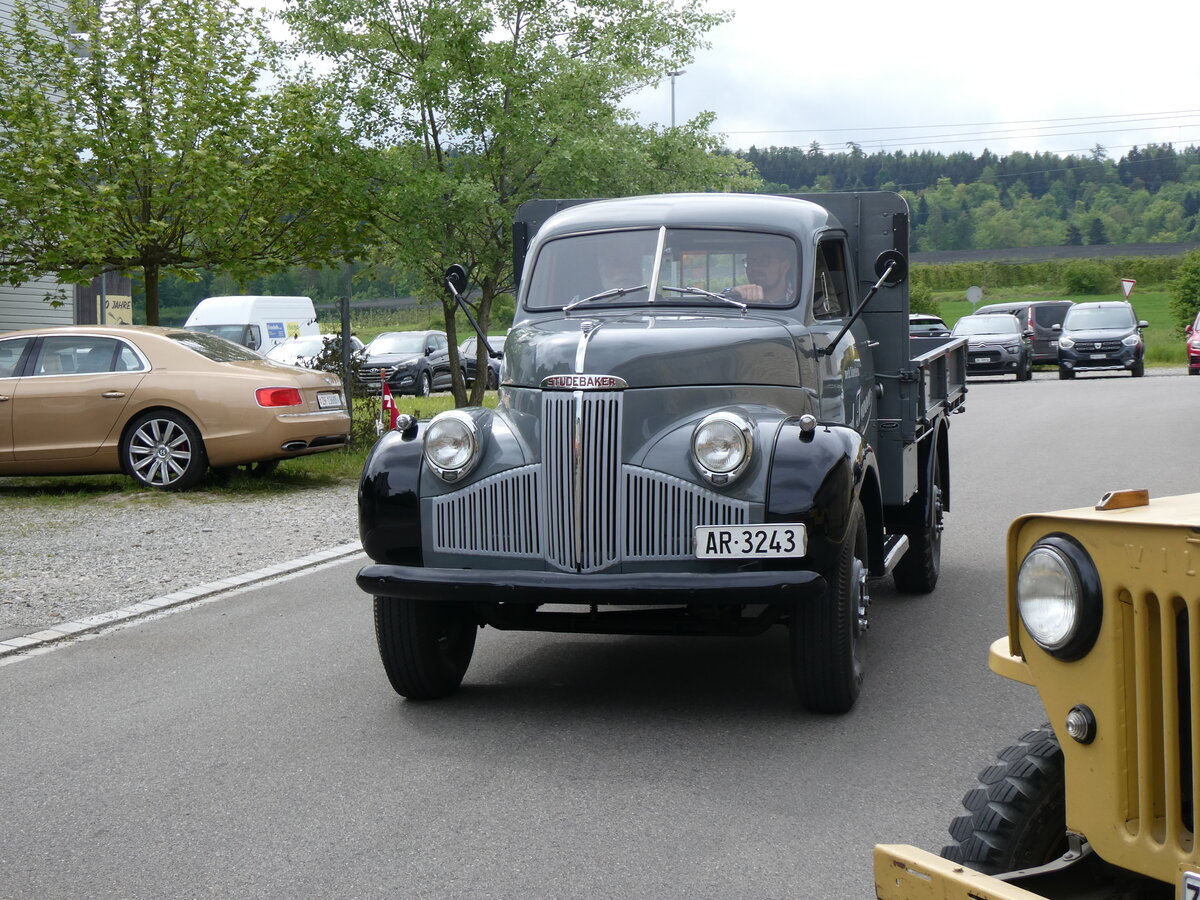 (261'987) - Tanner, Speicher - AR 3243 - Studebaker am 4. Mai 2024 in Attikon, Wegm�ller