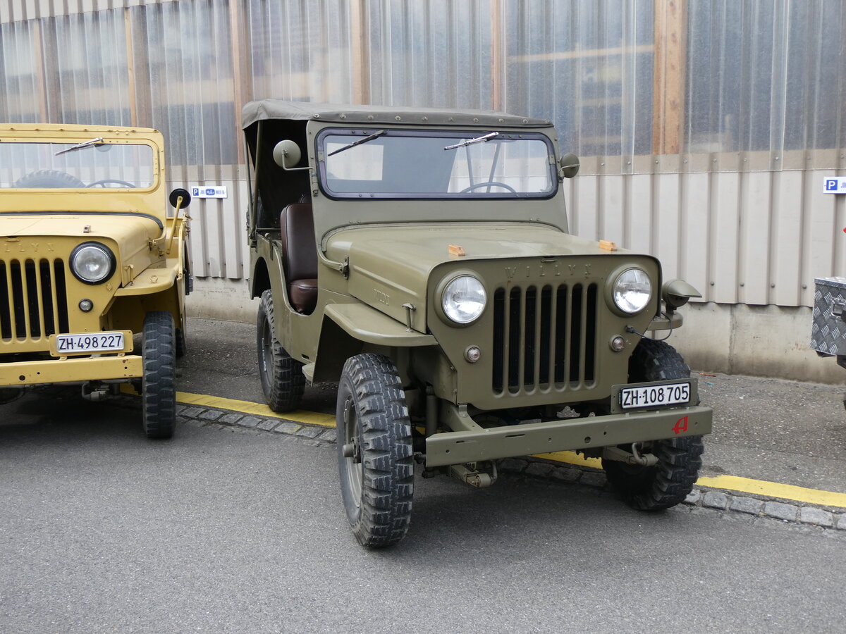 (261'988) - Willys - ZH 108'705 am 4. Mai 2024 in Attikon, Wegm�ller