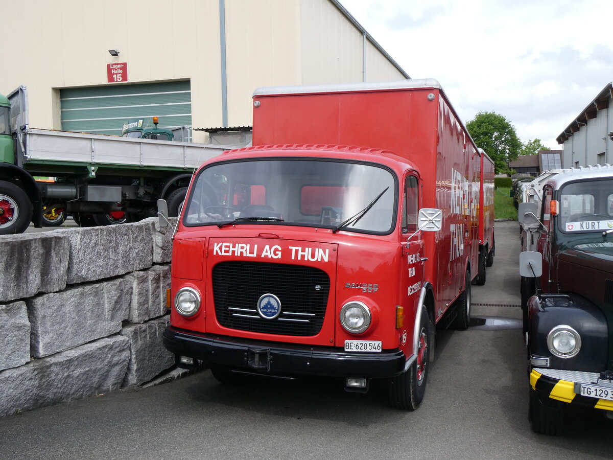 (262'000) - Kehrli, Thun - Nr. 15/BE 620'546 - Saurer am 4. Mai 2024 in Attikon, Wegm�ller