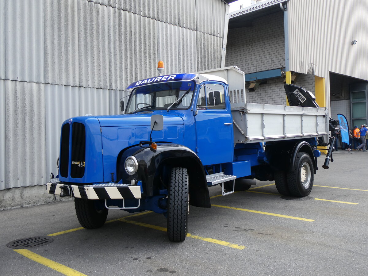 (262'061) - Saurer - SG 197'191 - am 4. Mai 2024 in Attikon, Wegm�ller