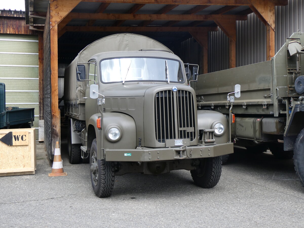(262'072) - Saurer am 4. Mai 2024 in Attikon, Wegm�ller