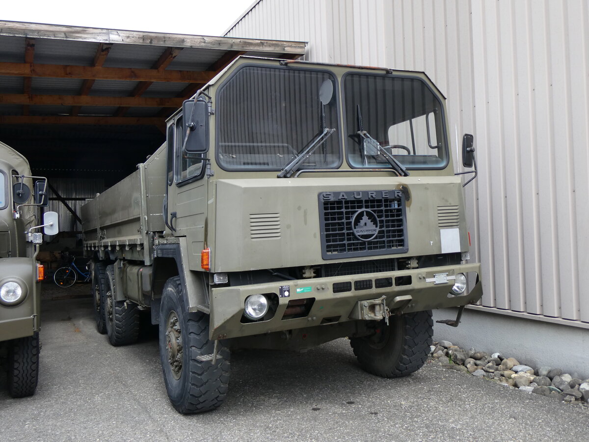 (262'073) - Saurer am 4. Mai 2024 in Attikon, Wegm�ller
