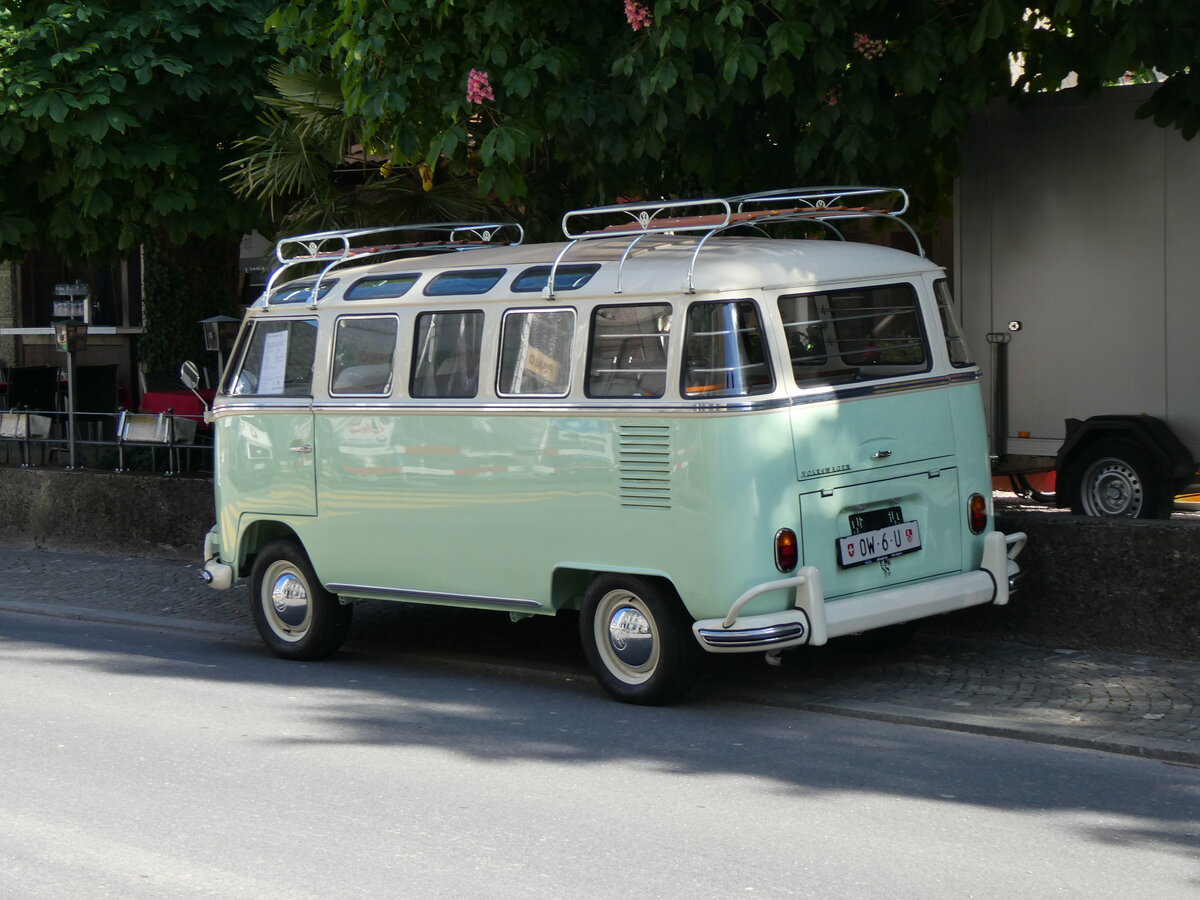 (262'469) - VW-Bus - OW 6 U - am 18. Mai 2024 in Sarnen, OiO