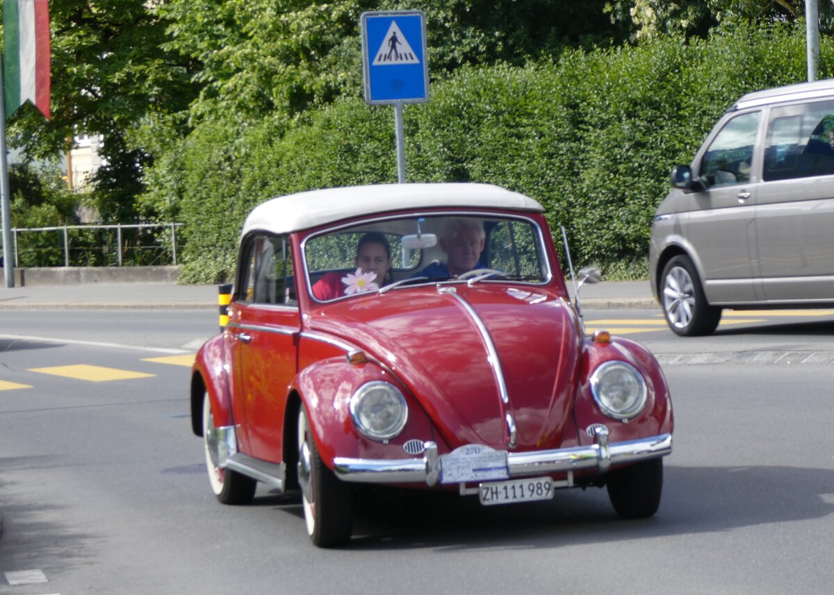 (262'581) - VW-K�fer - ZH 111'989 - am 18. Mai 2024 in Sarnen, OiO