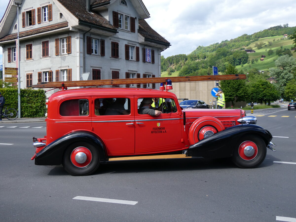 (262'593) - Feuerwehr, Affoltern a.A. - ZH 16'534 - Cadillac am 18. Mai 2024 in Sarnen, OiO