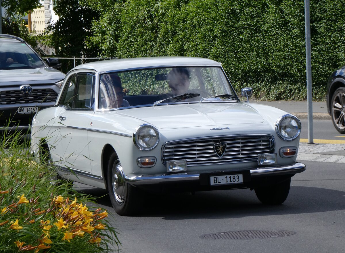 (262'640) - Peugeot - BL 1183 - am 18. Mai 2024 in Sarnen, OiO