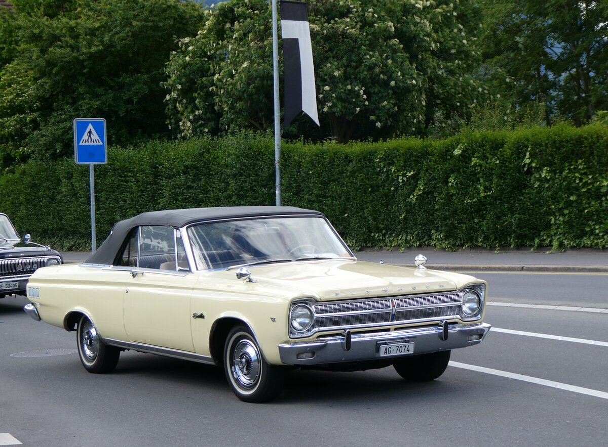 (262'642) - Plymouth - AG 7074 - am 18. Mai 2024 in Sarnen, OiO