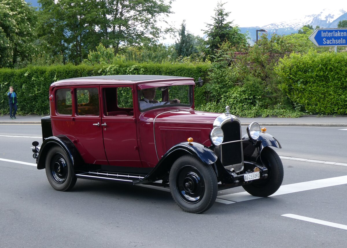 (262'646) - Citro�n - AG 233'091 - am 18. Mai 2024 in Sarnen, OiO