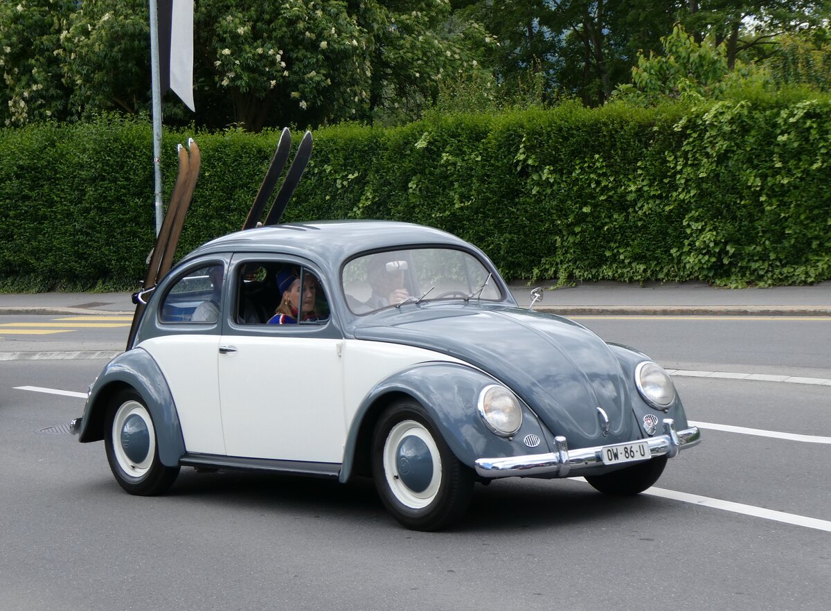 (262'671) - VW-K�fer - OW 86 U - am 18. Mai 2024 in Sarnen, OiO
