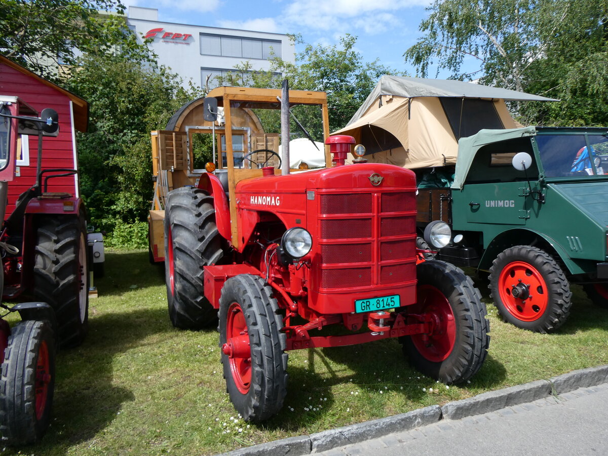 (262'990) - Hanomag - GR 8145 - am 25. Mai 2024 in Arbon, Arbon Classics