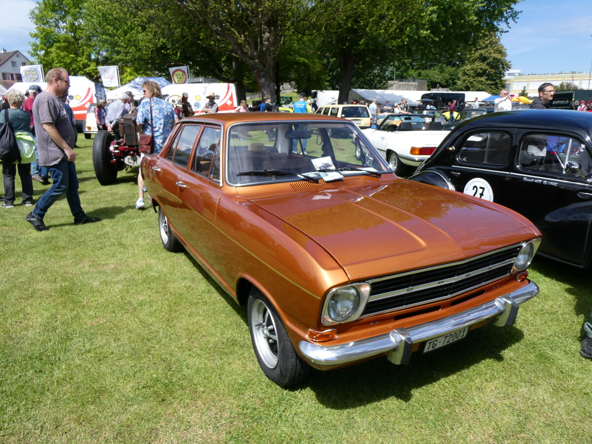 (263'056) - Opel - TG 72'001 - am 25. Mai 2024 in Arbon, Arbon Classics