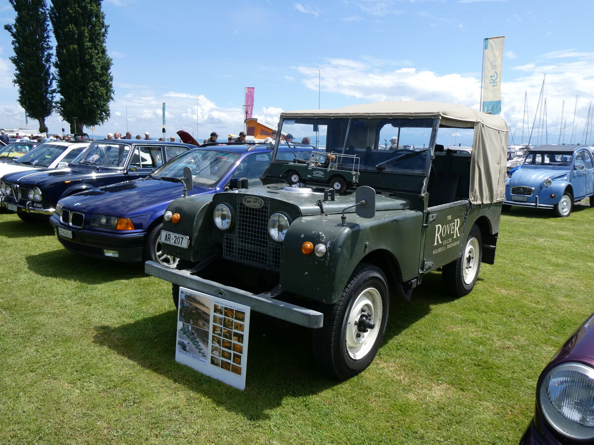 (263'070) - Land-Rover - AR 207 - am 25. Mai 2024 in Arbon, Arbon Classics