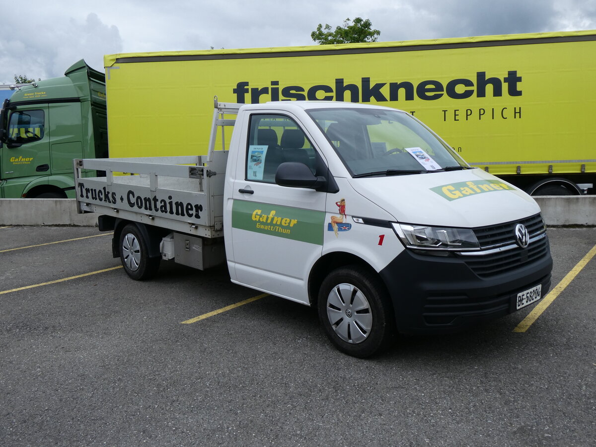 (263'319) - Gafner, Gwatt - Nr. 1/BE 58'204 - VW am 1. Juni 2024 in Gwatt, Garage