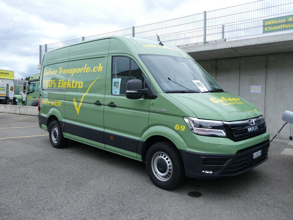 (263'320) - Gafner, Gwatt - Nr. 69/BE 269'228 - MAN am 1. Juni 2024 in Gwatt, Garage